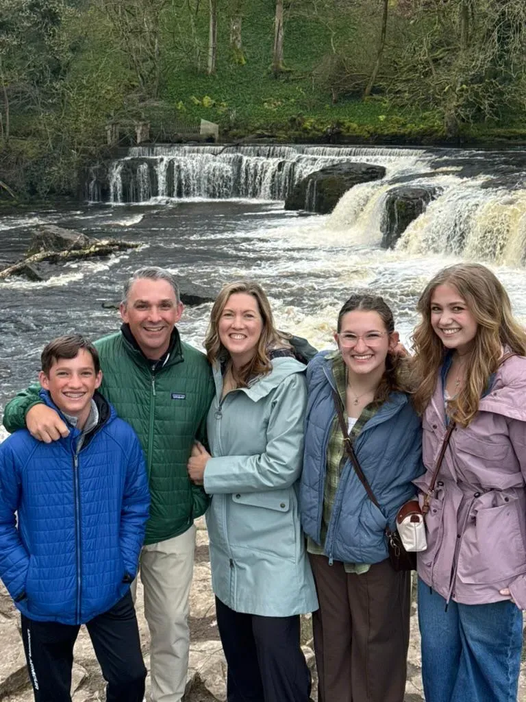 A family enjoying a private Yorkshire day tour together